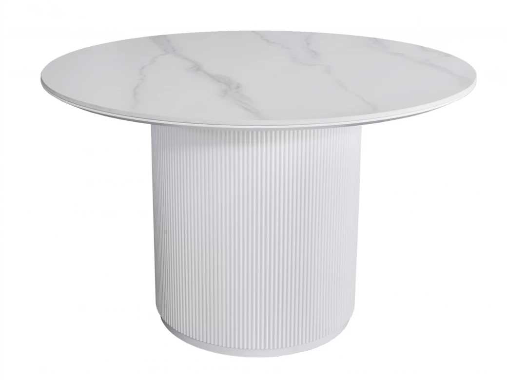 温莎餐桌 雪白陶瓷款