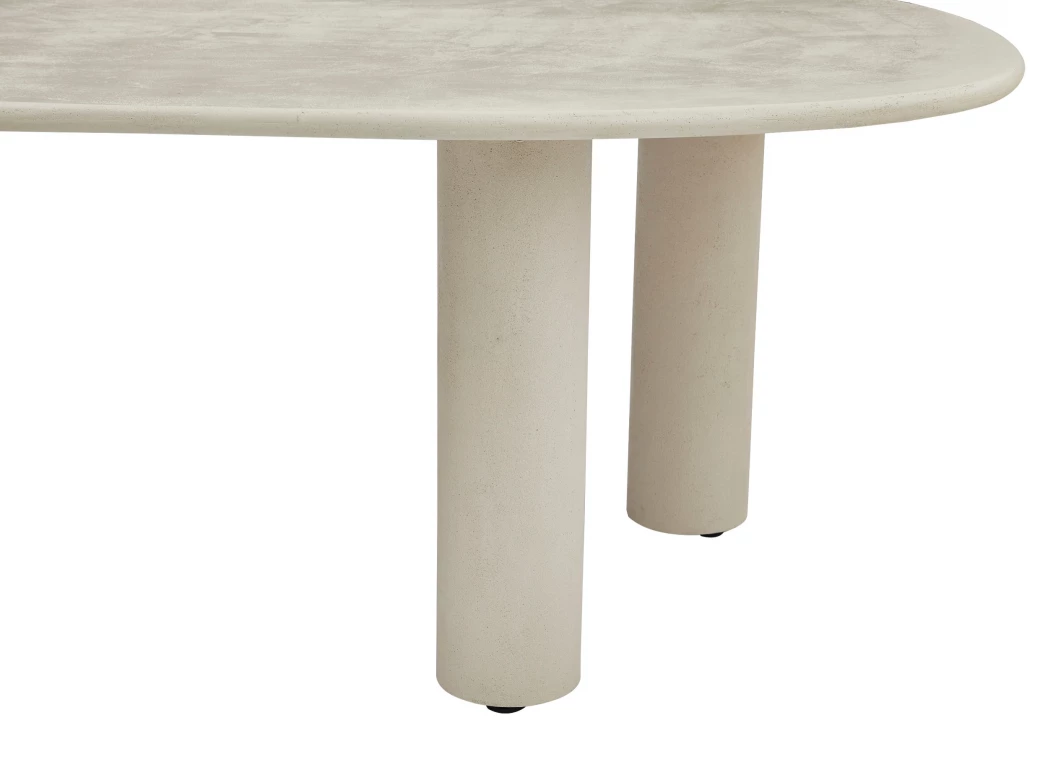 海岸曲线餐桌卵石