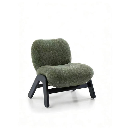 绿色单人沙发椅