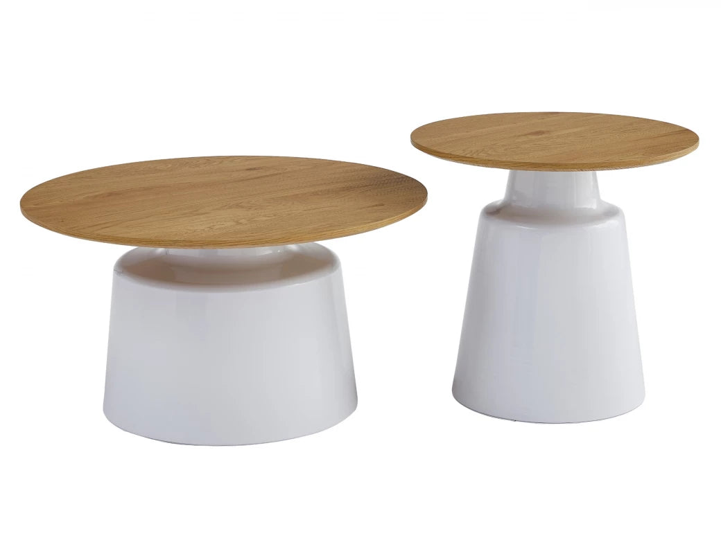 Coach咖啡桌橡木套装