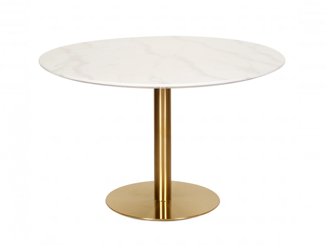 歌剧大尺寸餐桌 白阿加里亚大理石纹款